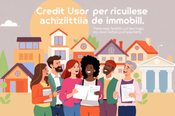 Credite ușoare pentru achiziția rapidă a imobilelor