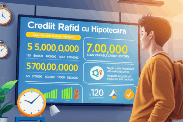 Imagine reprezentativă pentru Credit Rapid cu Garanție Hipotecară, evidențiind avantajele și opțiunile de finanțare disponibile.