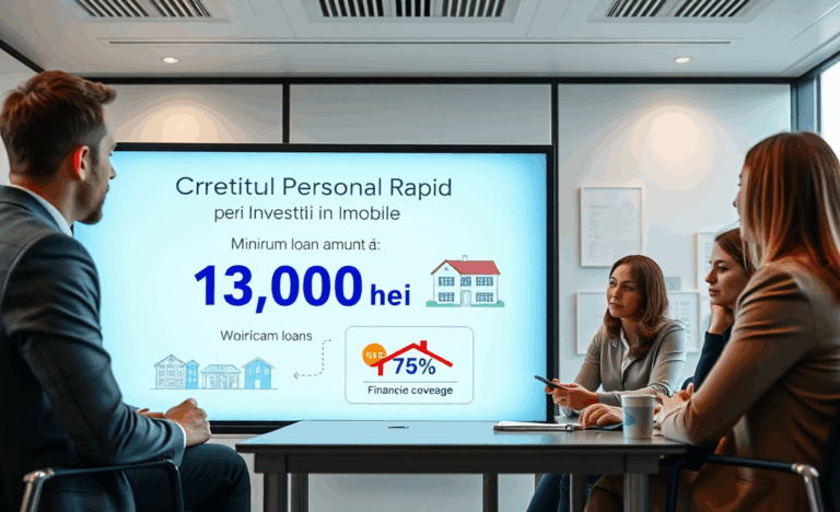 Credit Personal Rapid pentru Investiții în Imobile, soluția perfectă pentru achiziția de proprietăți