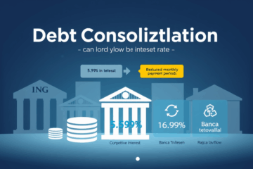 Imagine reprezentativă pentru refinanțare ușoară cu dobânzi mici, subliniind soluțiile financiare avantajoase.