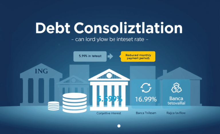 Imagine reprezentativă pentru refinanțare ușoară cu dobânzi mici, subliniind soluțiile financiare avantajoase.