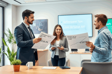 Imagine reprezentativă pentru refinanțare ușoară cu dobânzi mici, subliniind avantajele economisirii și gestionării datoriilor.