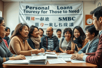 Împrumut personal de la Sumitomo Mitsui Banking Corporation (SMBC) pentru persoanele nevoiașe în cazuri de urgență.