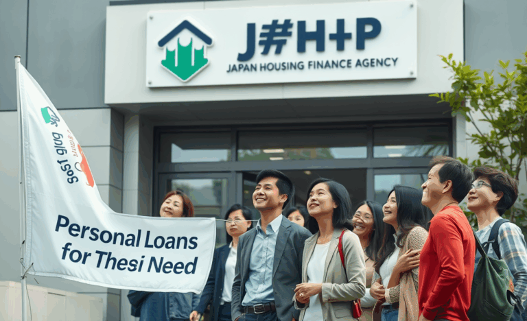 Agenția de Finanțare a Locuințelor din Japonia oferă împrumuturi pentru persoanele aflate în nevoie urgentă.