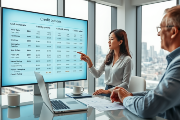 Comparare opțiuni de credit rapid și avantajos